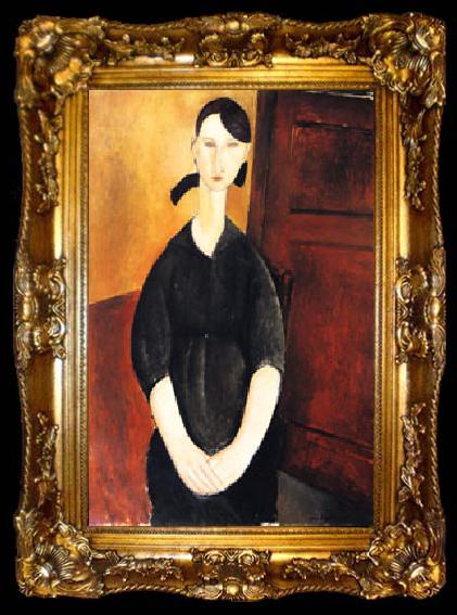 framed  Amedeo Modigliani Paulette Jourdain, ta009-2